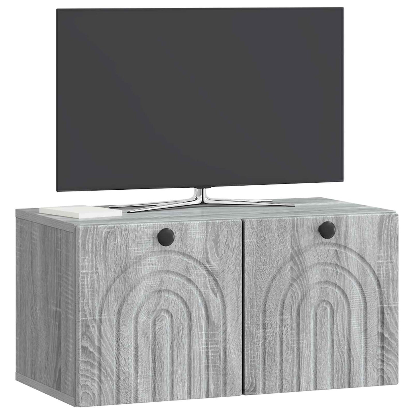 Mobile Porta TV da Muro Grigio Sonoma 59,5 x 31 x 30 cm | homemem39