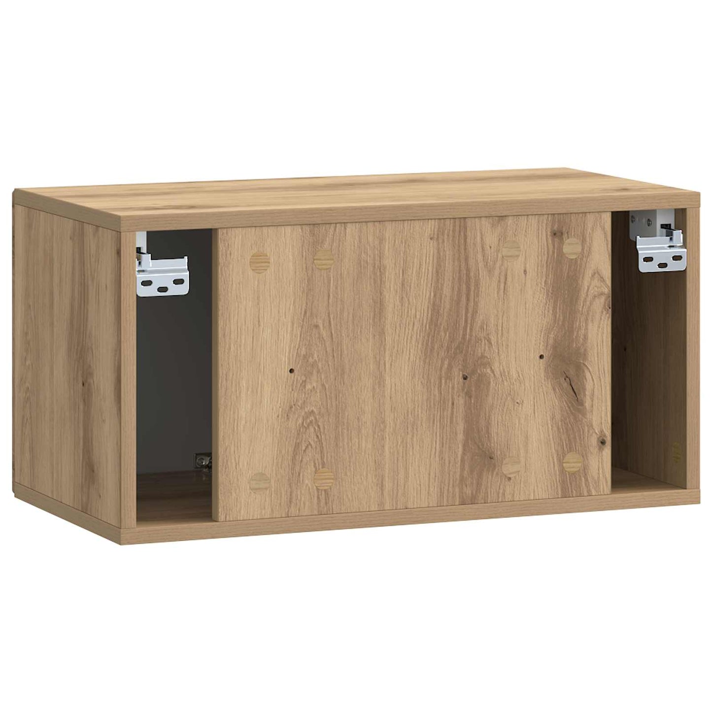 Mobile Porta TV da Muro Rovere Artigianale 59,5 x 31 x 30 cm