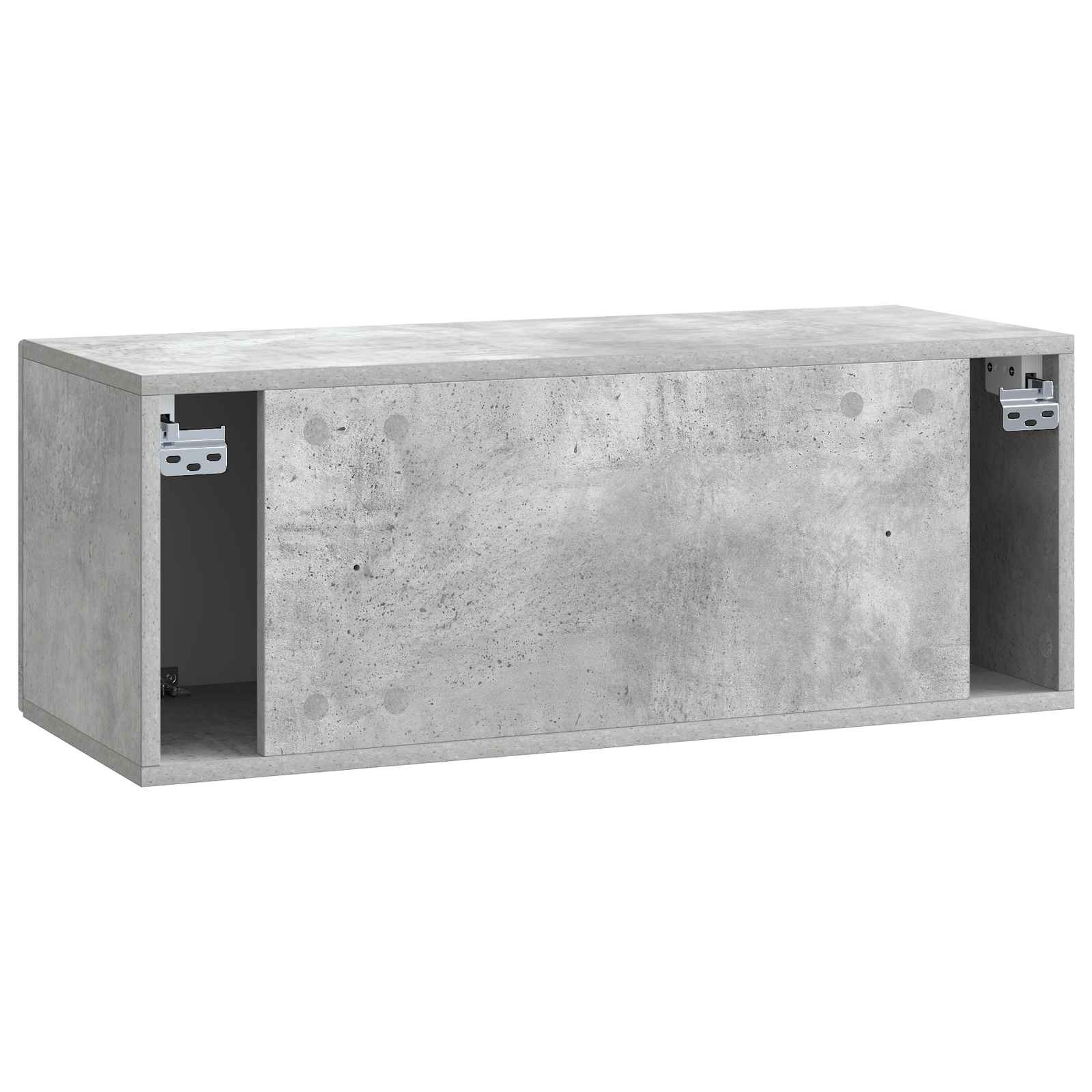 Mobile Porta TV da Muro Grigio Cemento 78,5 x 31 x 30 cm | homemem39