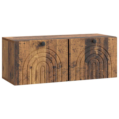 Mobile Porta TV da Muro Legno antico 78,5 x 31 x 30 cm | homemem39