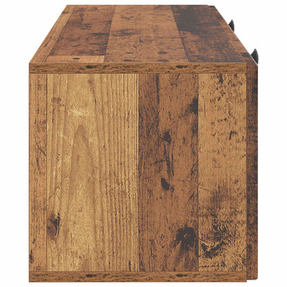 Mobile Porta TV da Muro Legno antico 78,5 x 31 x 30 cm | homemem39