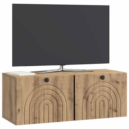 Mobile Porta TV da Muro 78,5 x 31 x 30 cm Rovere Artigianale