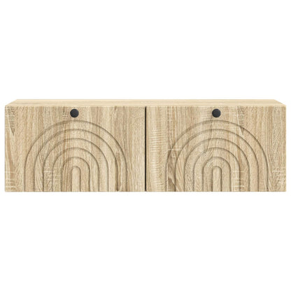 Mobile Porta TV da Muro Rovere Sonoma 98 x 31 x 30 cm
