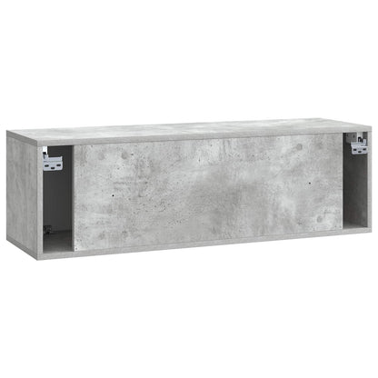 Mobile Porta TV da Muro Grigio Cemento 98 x 31 x 30 cm | homemem39