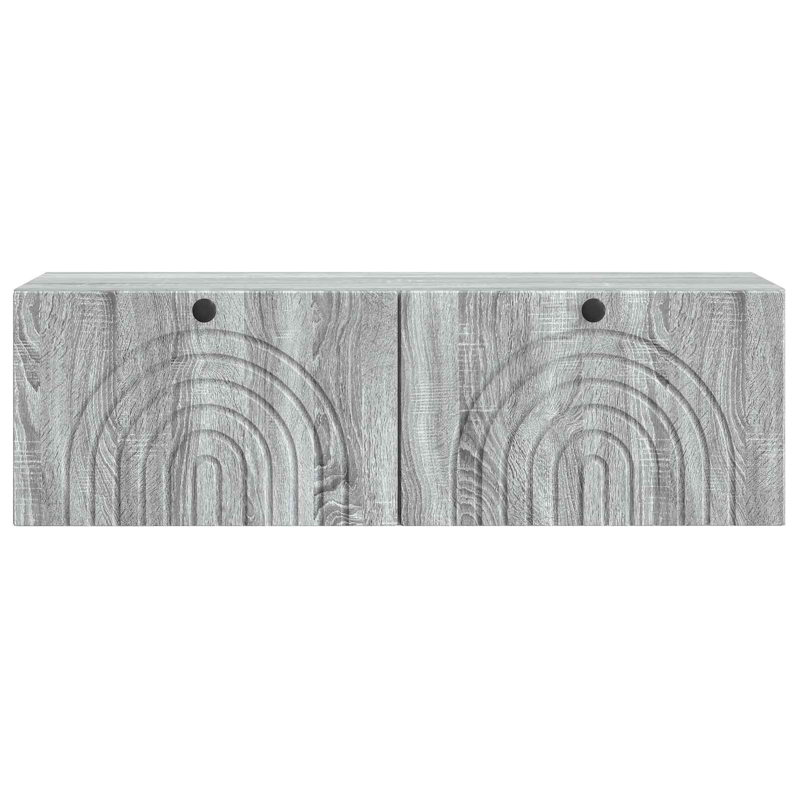 Mobile Porta TV da Muro Grigio Sonoma 98 x 31 x 30 cm | homemem39