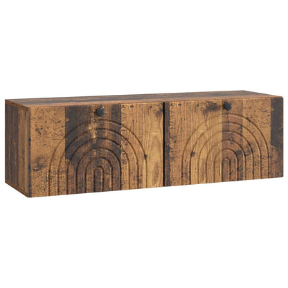 Mobile Porta TV da Muro Legno antico 98 x 31 x 30 cm | homemem39