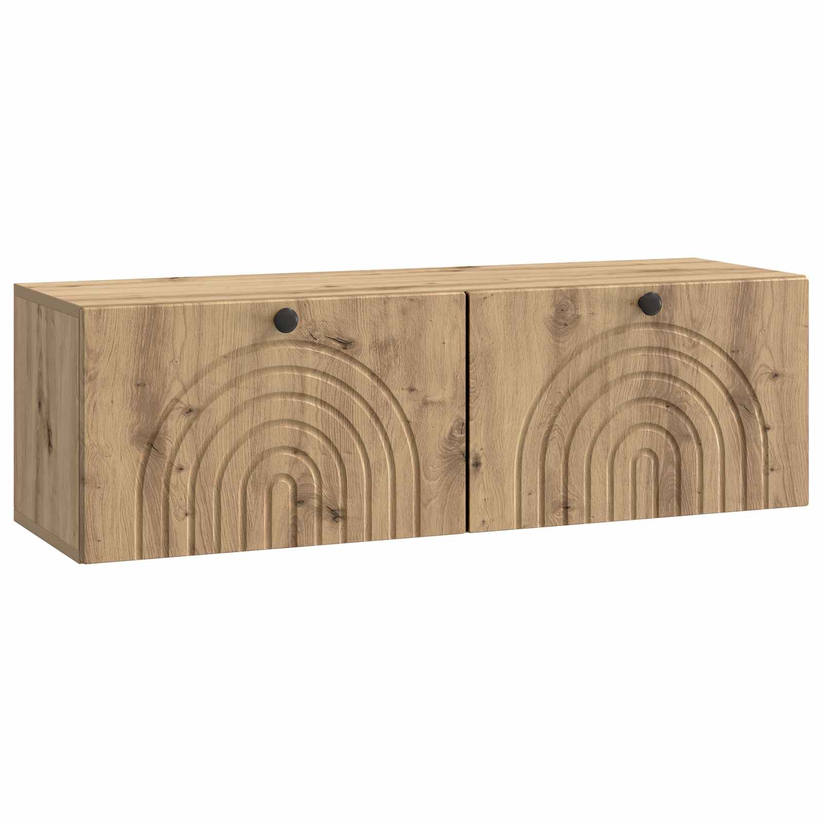 Mobile Porta TV da Muro Rovere Artigianale 98 x 31 x 30 cm | homemem39