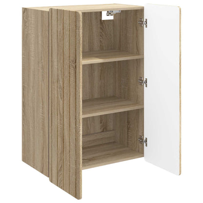 Mobiletto a muro Rovere Sonoma 66 x 34,5 x 92 cm | homemem39