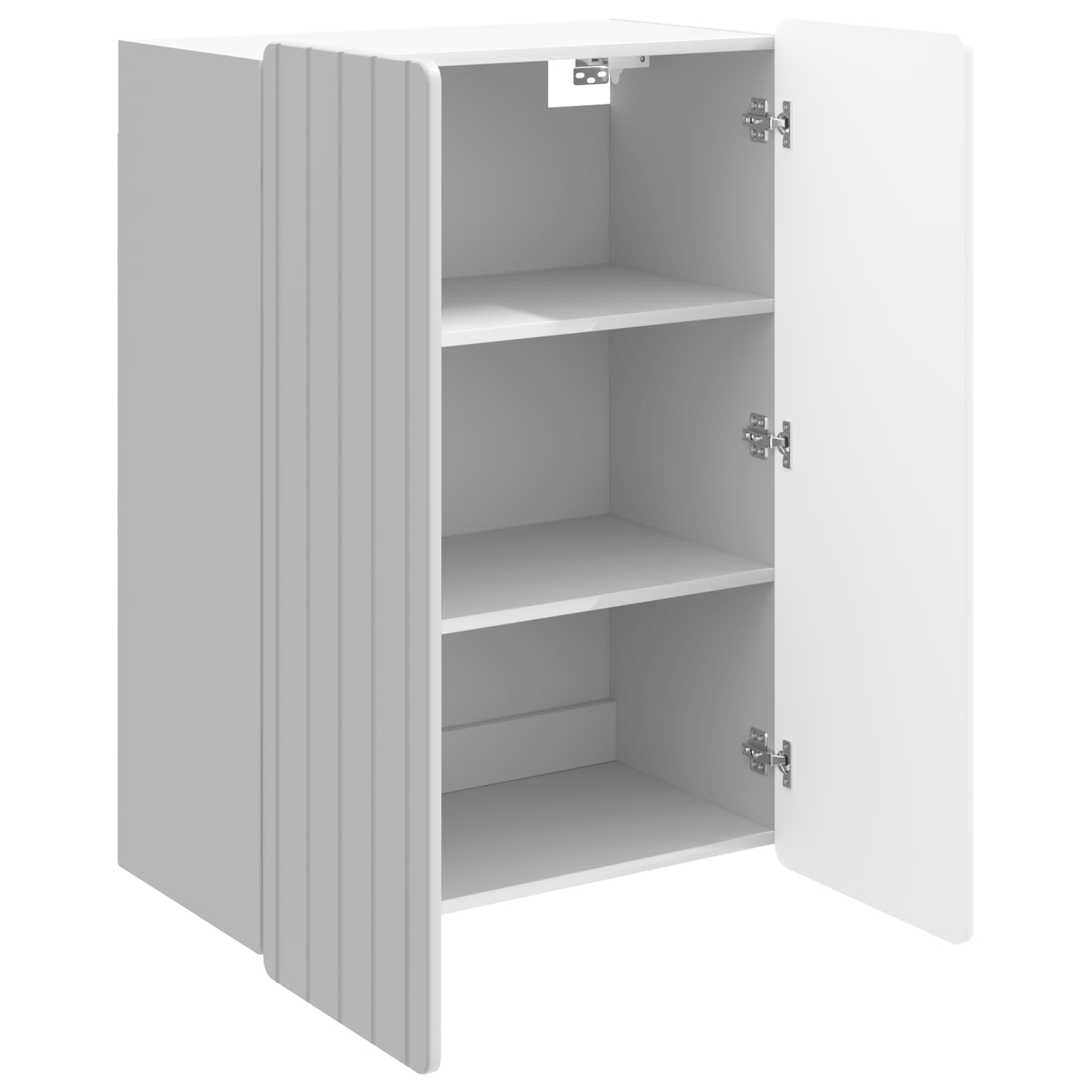 Mobiletto a muro Bianco Lucido 66 x 34,5 x 92 cm | homemem39