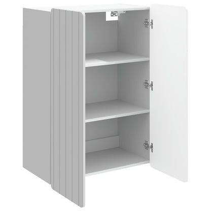 Mobiletto a muro Bianco Lucido 66 x 34,5 x 92 cm | homemem39