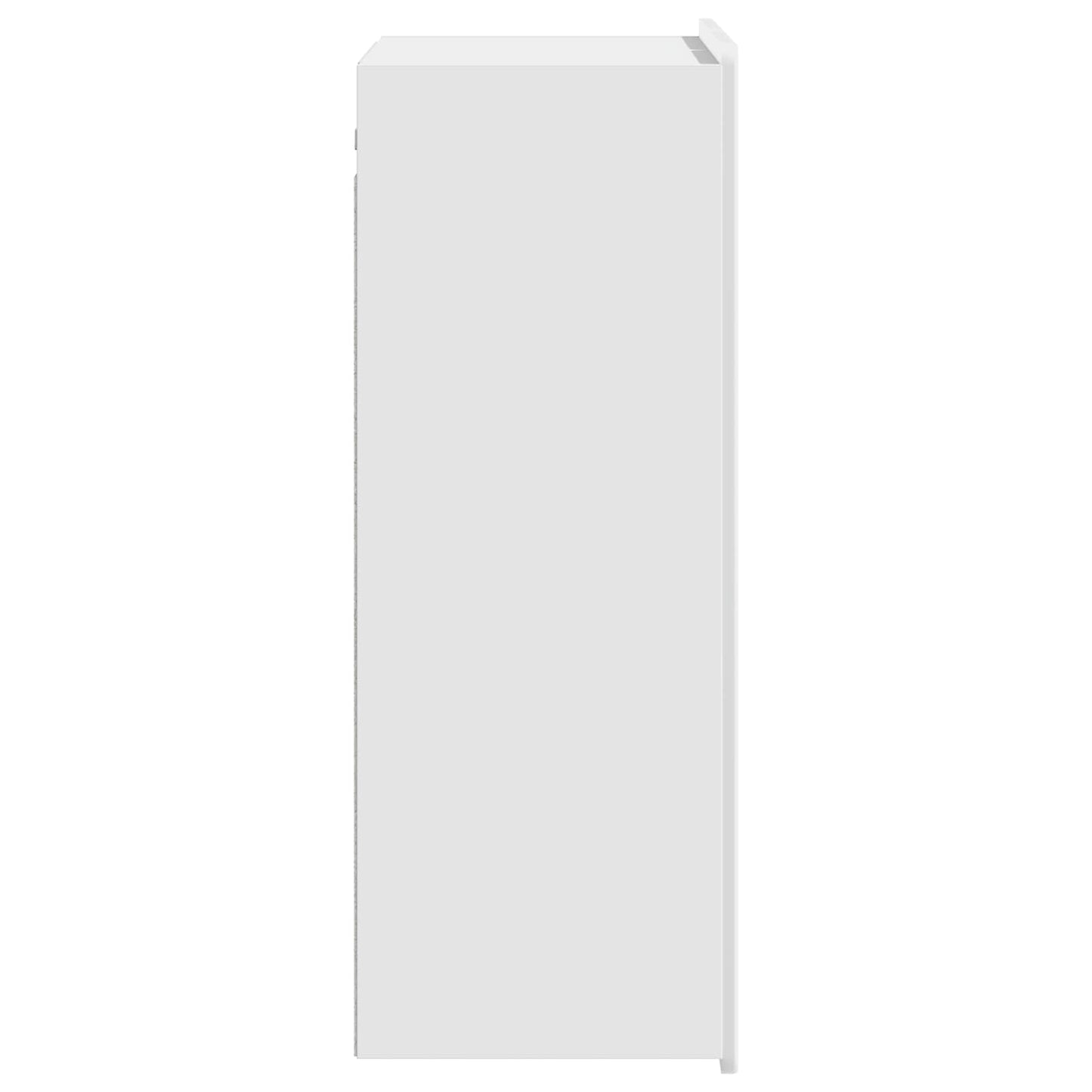 Mobiletto a muro Bianco Lucido 66 x 34,5 x 92 cm | homemem39