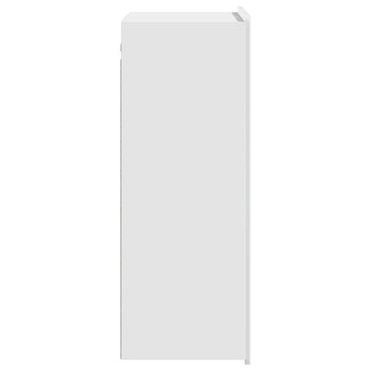 Mobiletto a muro Bianco Lucido 66 x 34,5 x 92 cm | homemem39