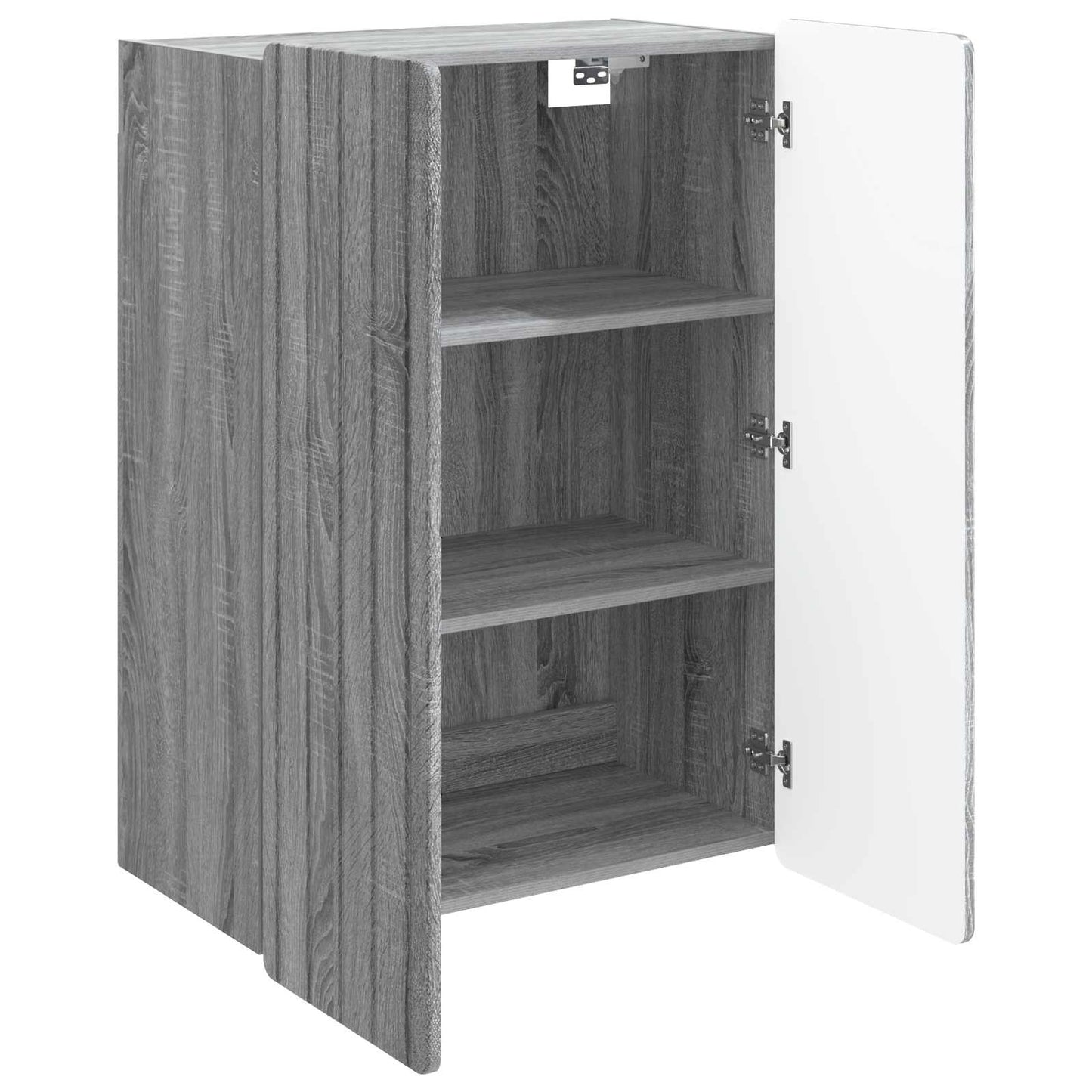 Mobiletto a muro Sonoma grigio 66 x 34,5 x 92 cm