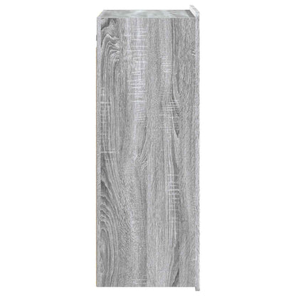 Mobiletto a muro Sonoma grigio 66 x 34,5 x 92 cm | homemem39