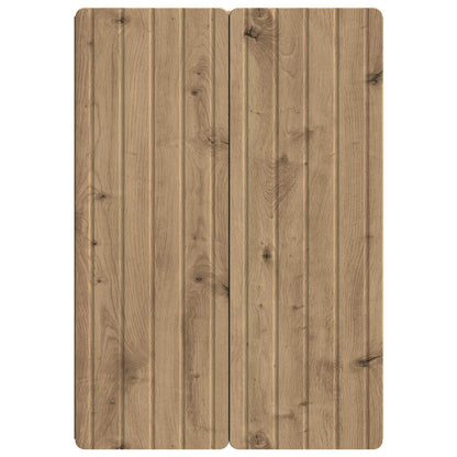 Mobiletto a muro Rovere Artigianale 66 x 34,5 x 92 cm | homemem39