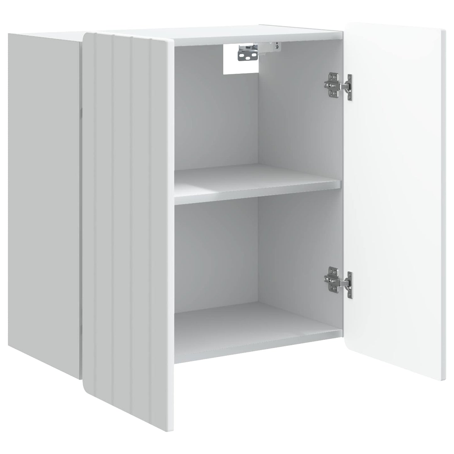 Mobiletto a muro Bianco 59 x 31 x 64 cm Legno ingegnerizzato