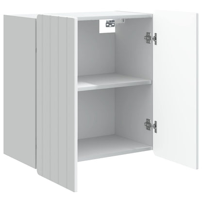 Mobiletto a muro Bianco 59 x 31 x 64 cm Legno ingegnerizzato