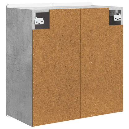 Mobiletto a muro Grigio Cemento 59 x 31 x 64 cm | homemem39