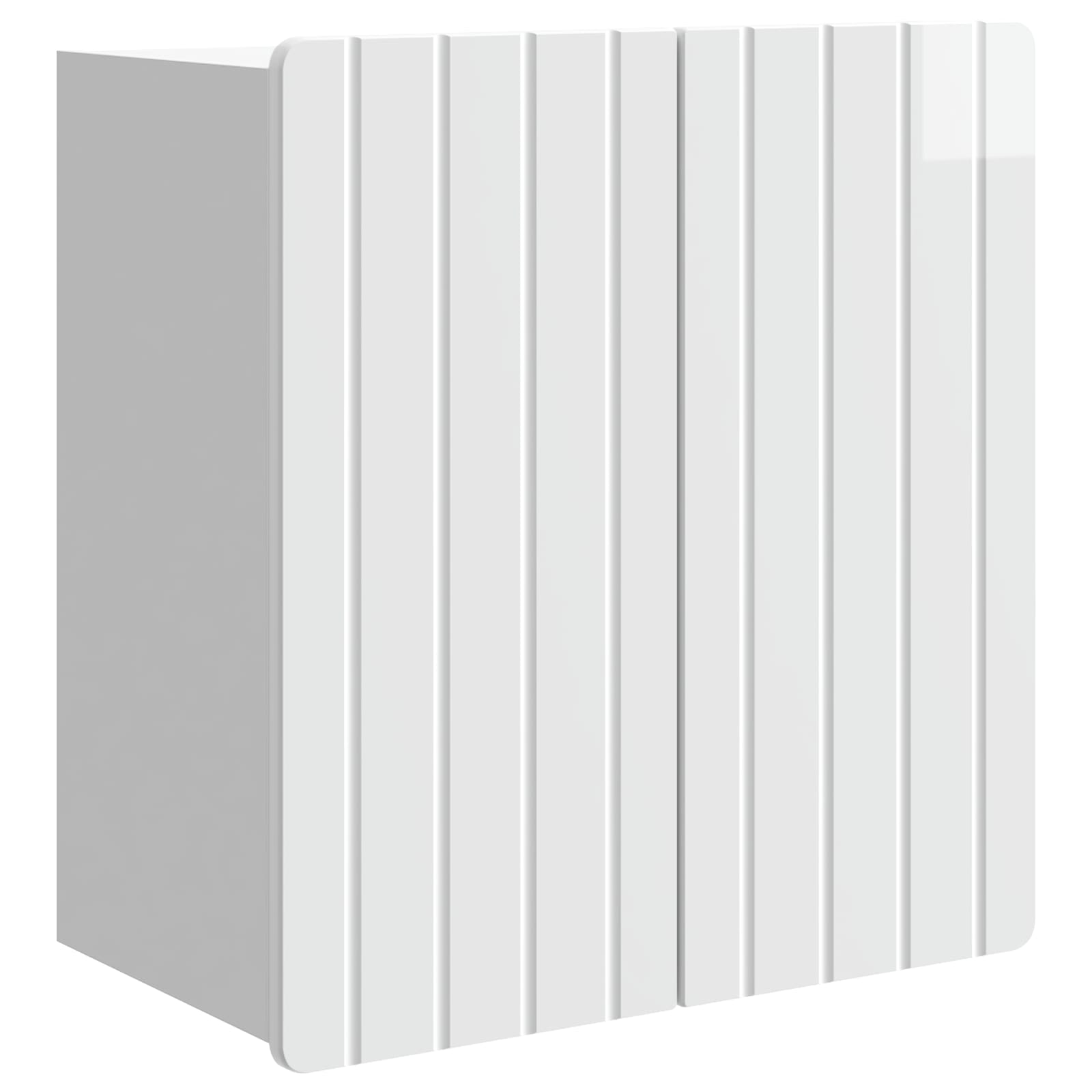 Mobiletto a muro Bianco Lucido 59 x 31 x 64 cm | homemem39