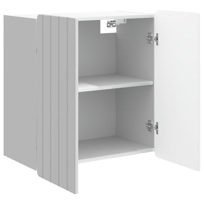 Mobiletto a muro Bianco Lucido 59 x 31 x 64 cm | homemem39