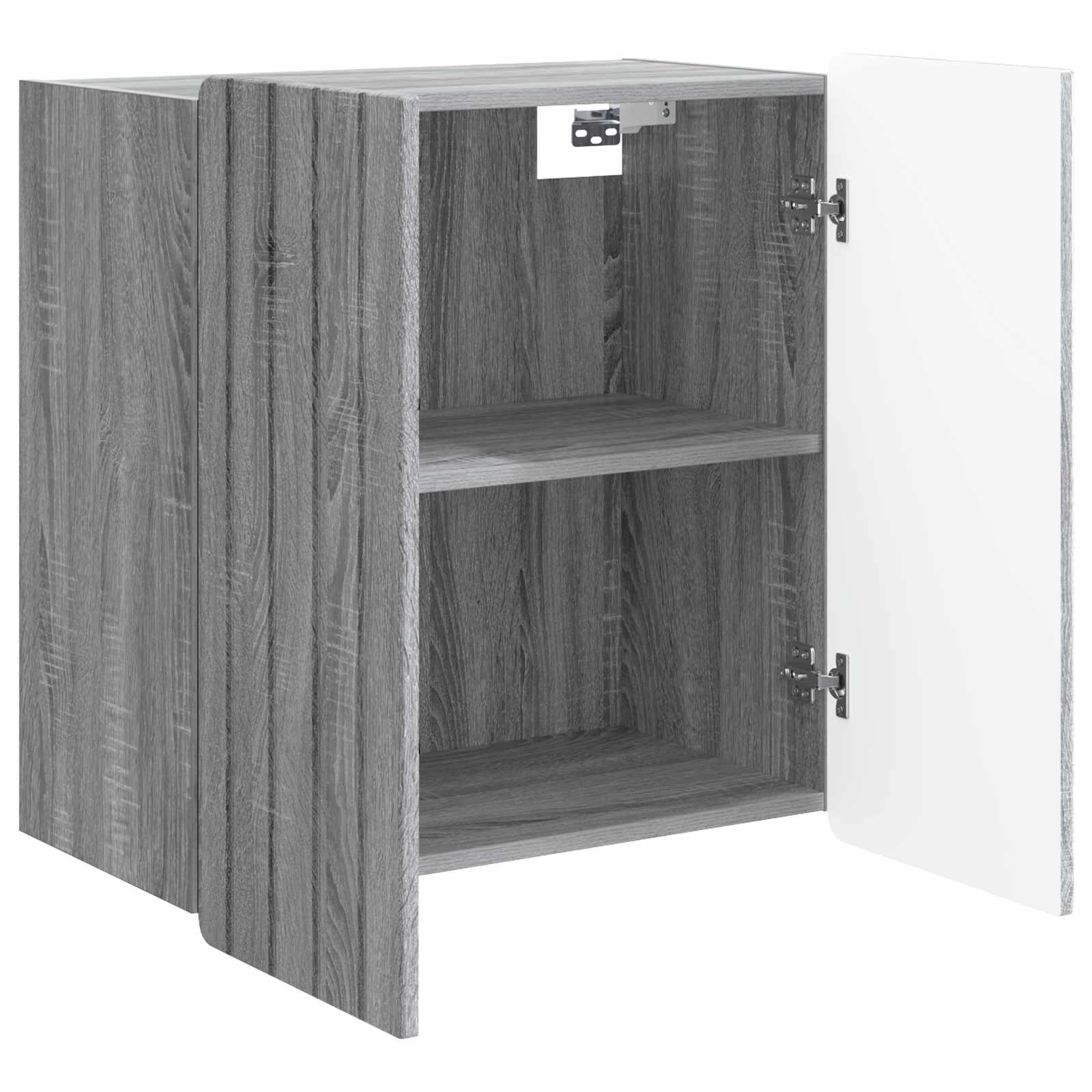 Mobiletto a muro Sonoma grigio 59 x 31 x 64 cm | homemem39