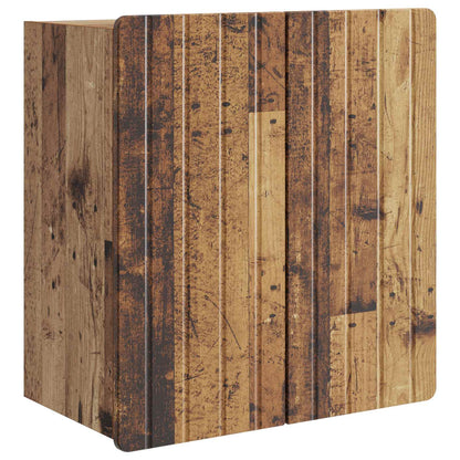 Mobiletto a muro Legno antico 59 x 31 x 64 cm | homemem39