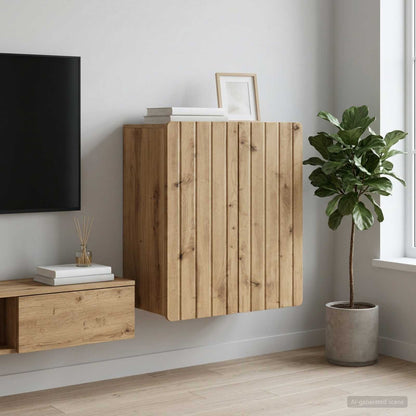 Mobiletto a muro 59 x 31 x 64 cm Legno ingegnerizzato