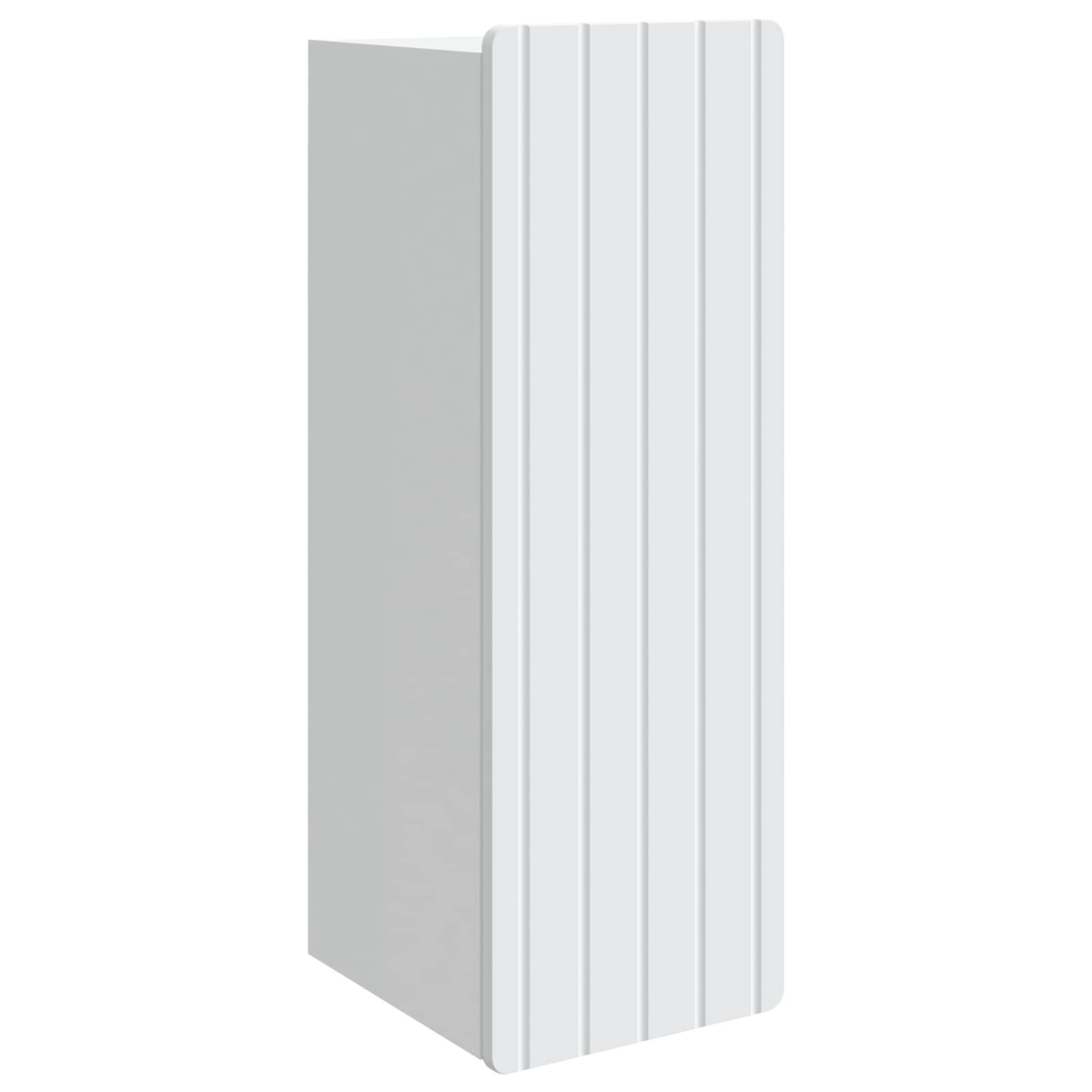 Mobiletto a muro Bianco 33 x 34,5 x 94 cm Legno ingegnerizzato | homemem39