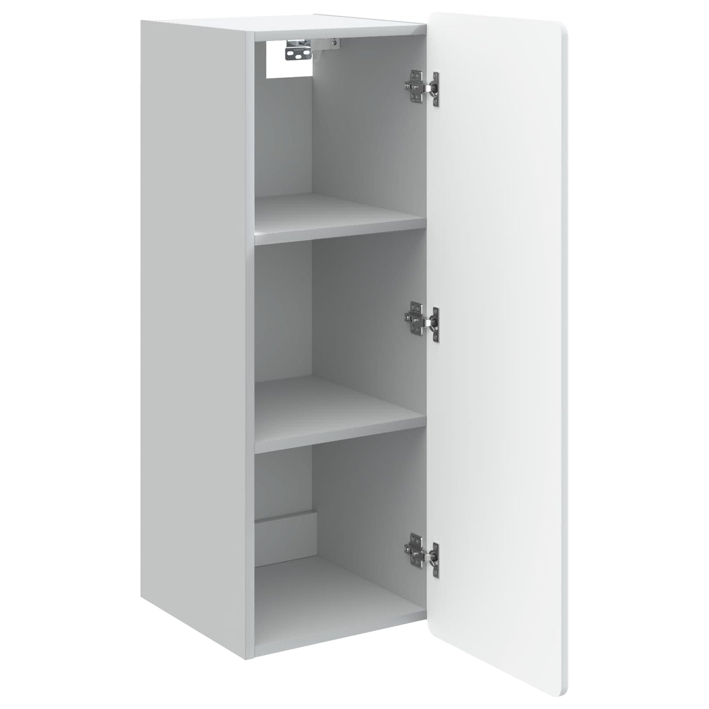 Mobiletto a muro Bianco 33 x 34,5 x 94 cm Legno ingegnerizzato | homemem39
