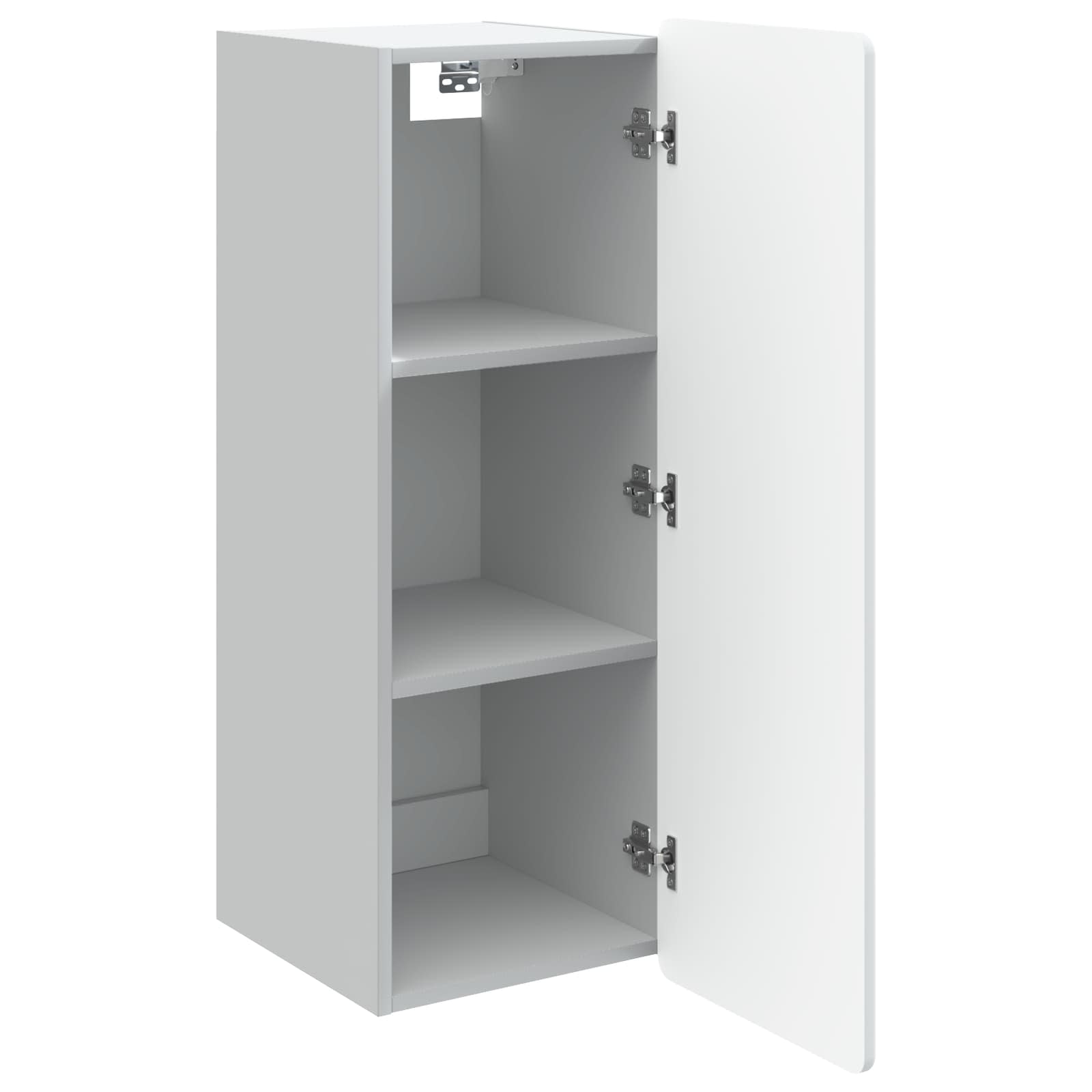 Mobiletto a muro Bianco 33 x 34,5 x 94 cm Legno ingegnerizzato | homemem39