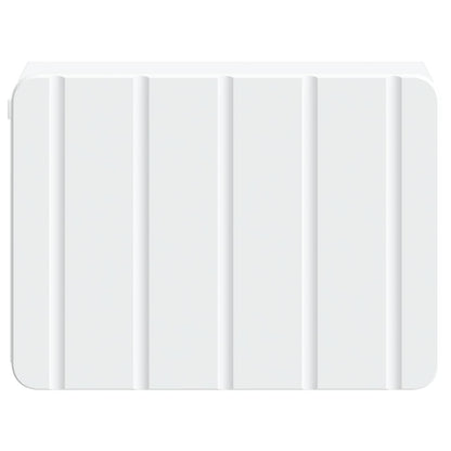 Mobiletto da notte a muro 2 pz Bianco 33 x 34,5 x 24 cm