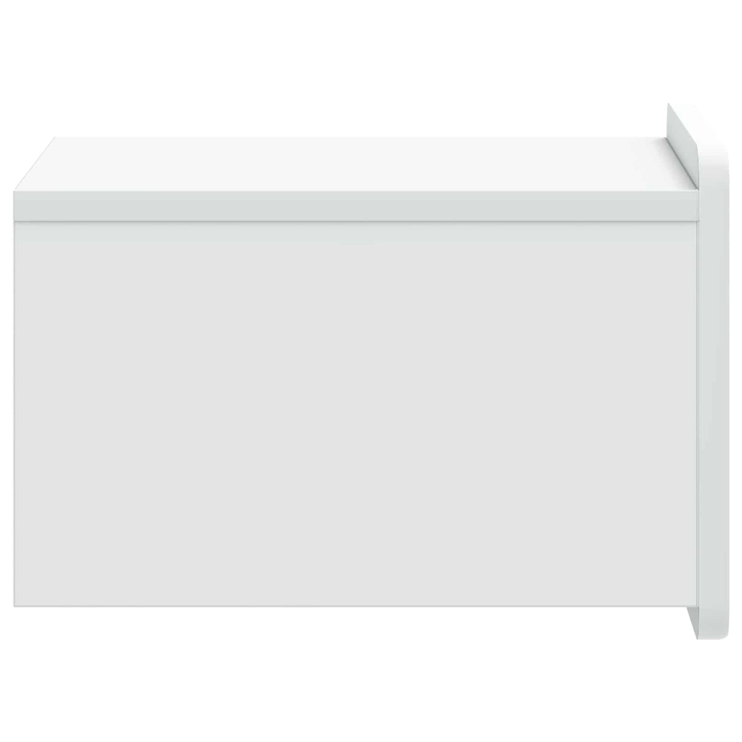 Mobiletto da notte a muro 2 pcs Bianco 33 x 34,5 x 24 cm | homemem39