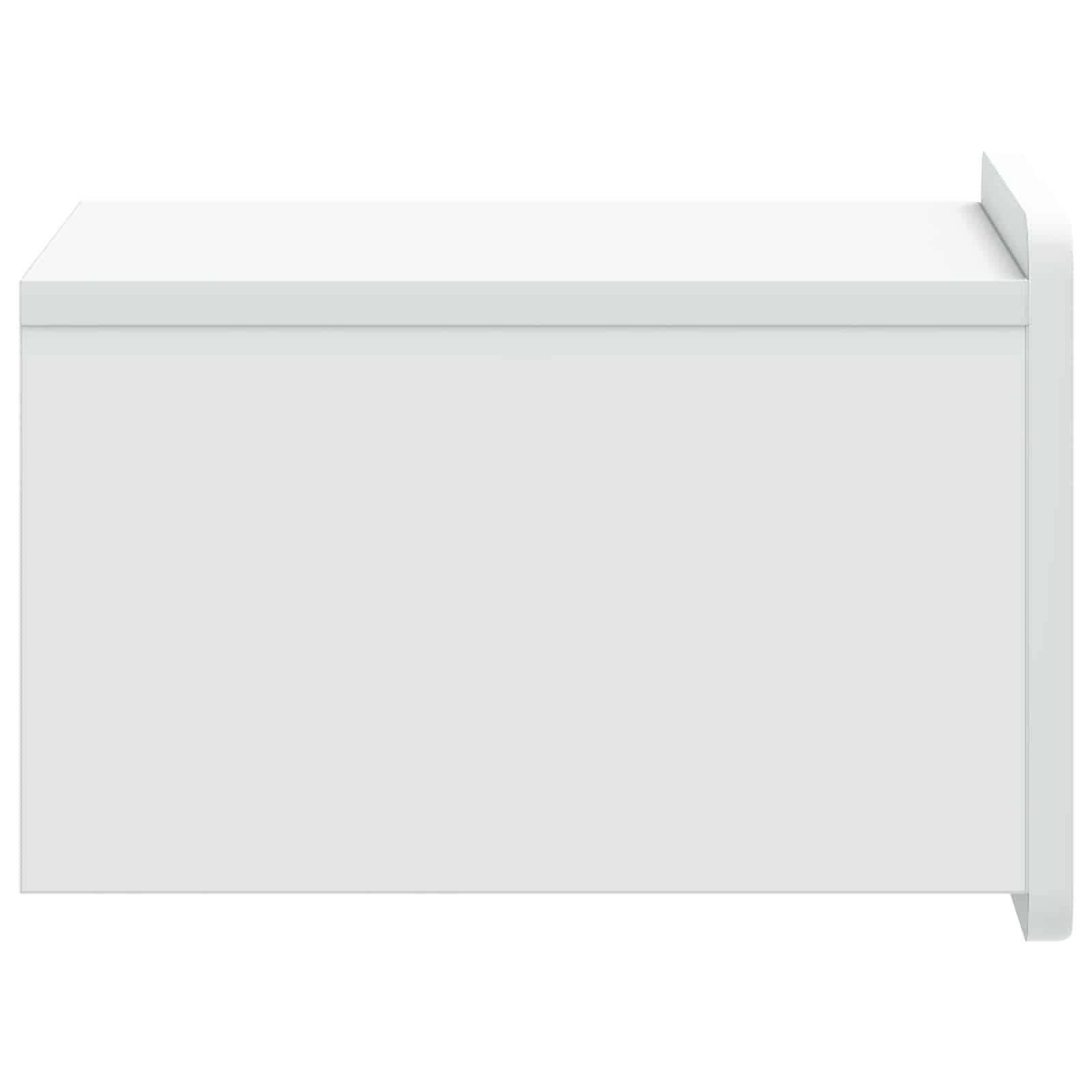 Mobiletto da notte a muro 2 pcs Bianco 33 x 34,5 x 24 cm | homemem39
