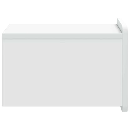 Mobiletto da notte a muro 2 pcs Bianco 33 x 34,5 x 24 cm | homemem39