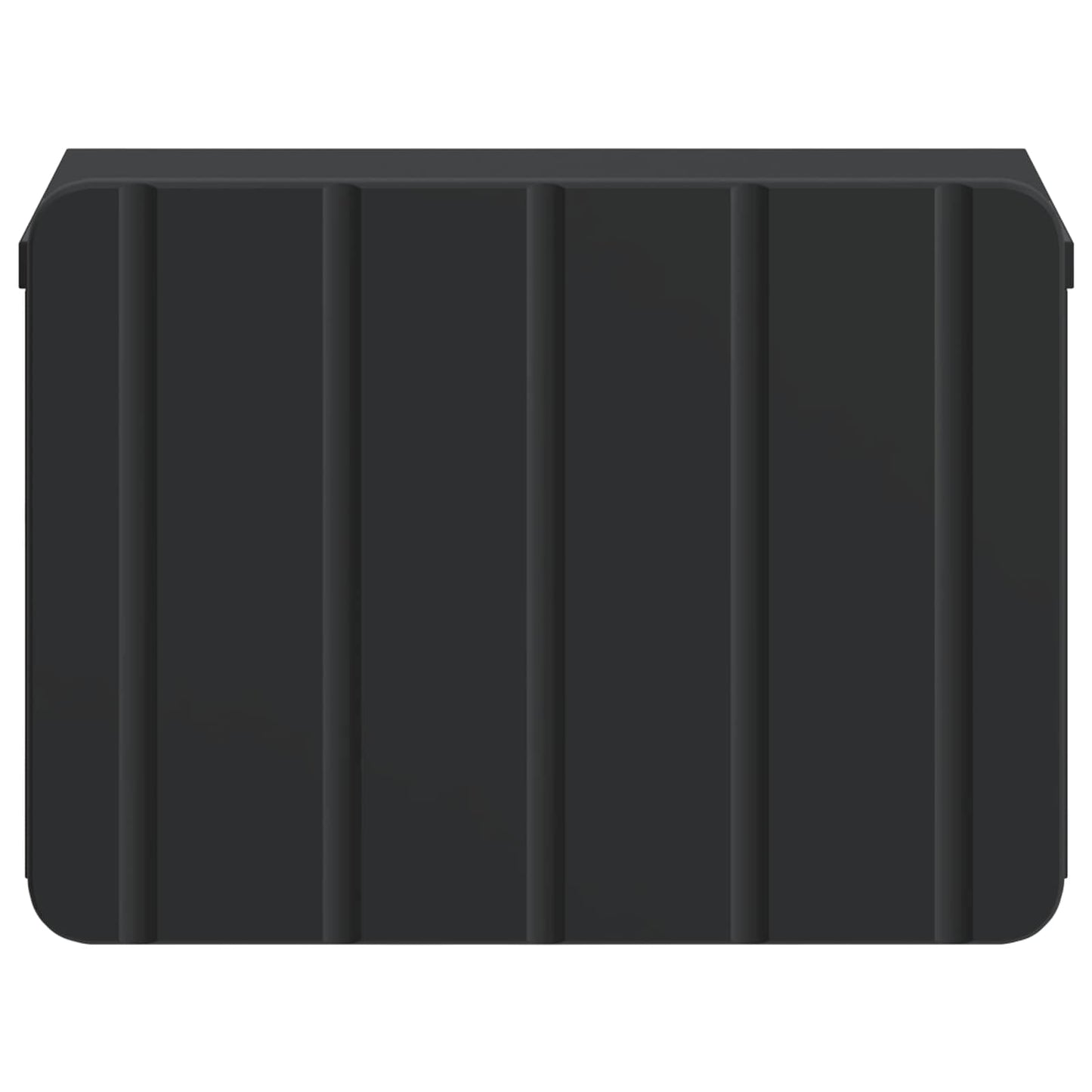 Mobiletto da notte a muro con cassetto Nero 33 x 34,5 x 24 cm | homemem39
