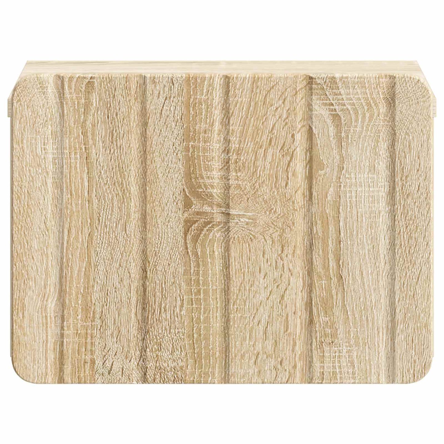 Mobiletto da notte a muro Rovere Sonoma 33 x 34,5 x 24 cm