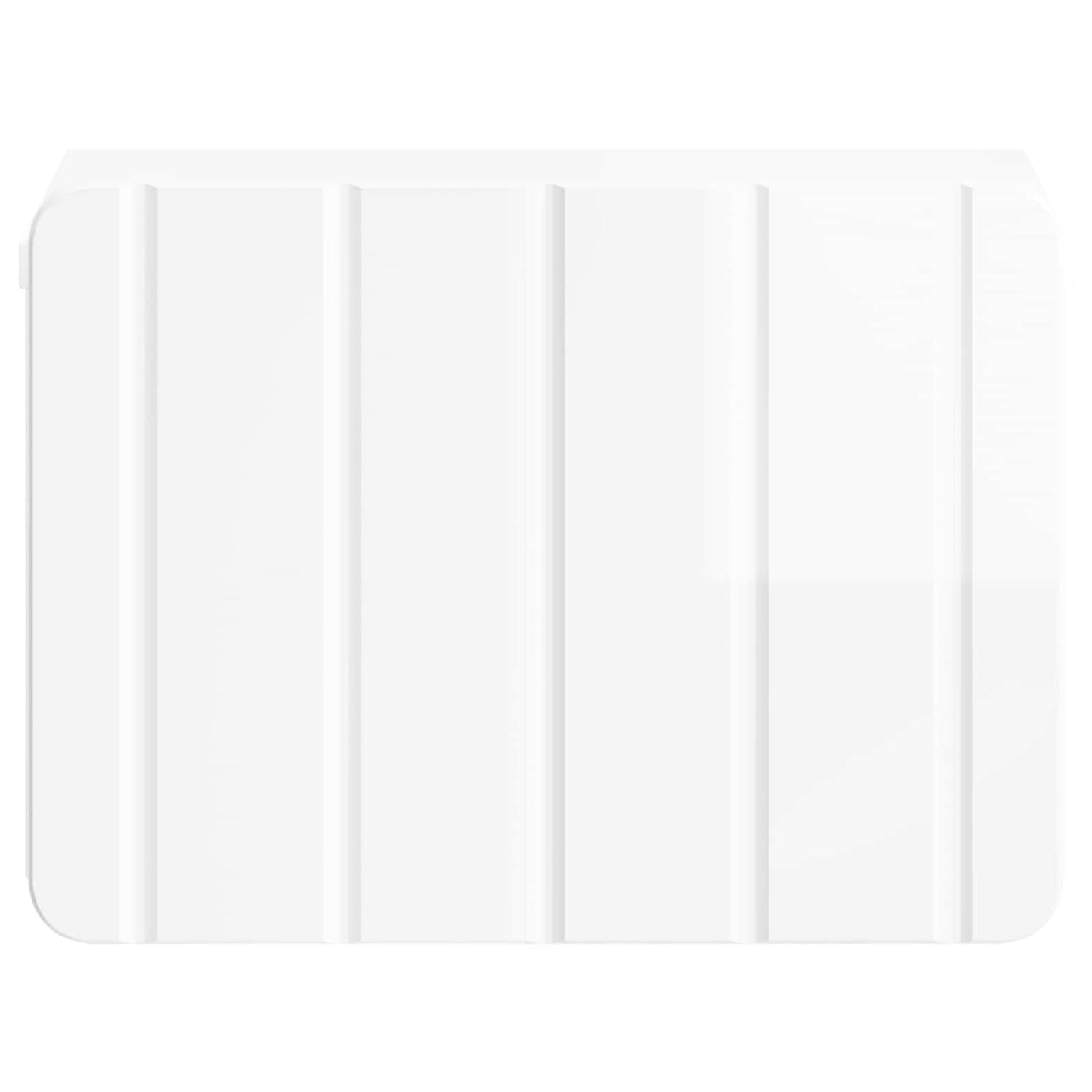 Mobiletto da notte a muro 2 pcs Bianco Lucido 33 x 34,5 x 24 cm