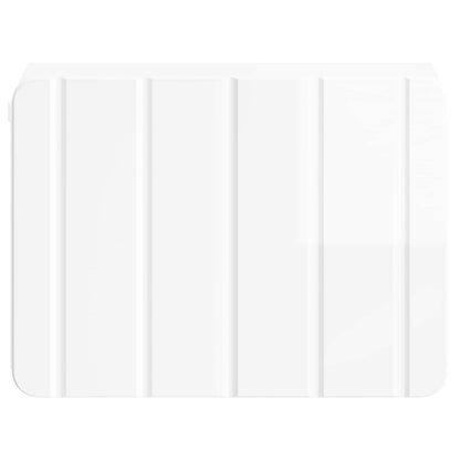 Mobiletto da notte a muro 2 pcs Bianco Lucido 33 x 34,5 x 24 cm