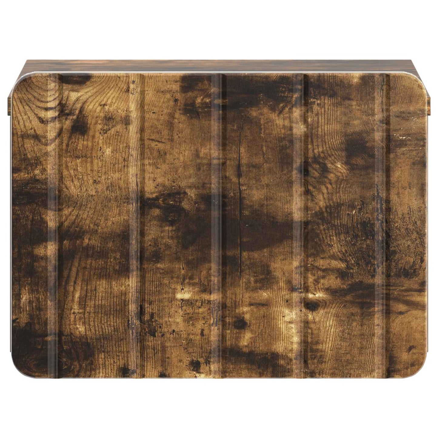 Mobiletto da notte a muro Rovere Fumo 33 x 34,5 x 24 cm