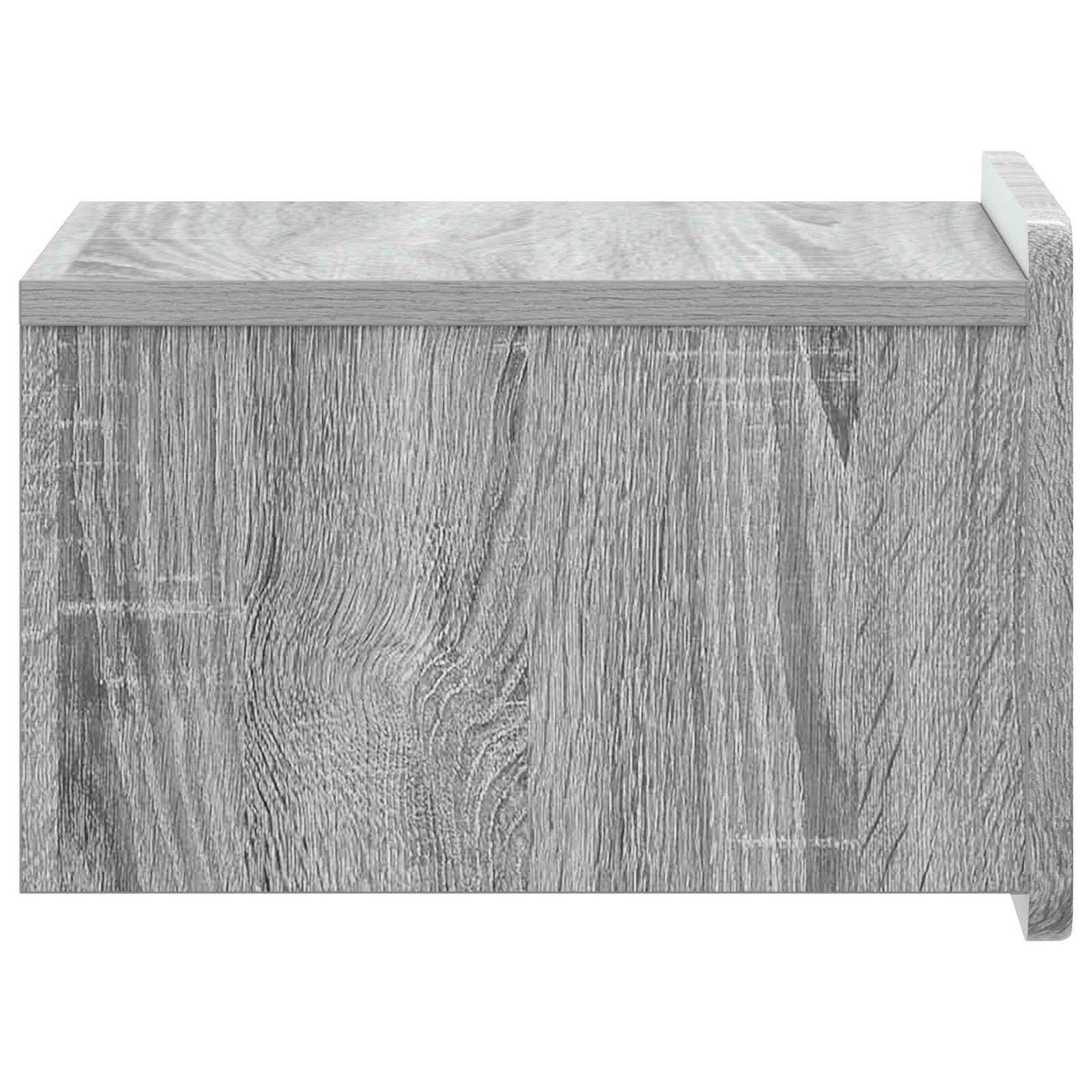 Mobiletto da notte a muro Grigio Sonoma 33 x 34,5 x 24 cm | homemem39