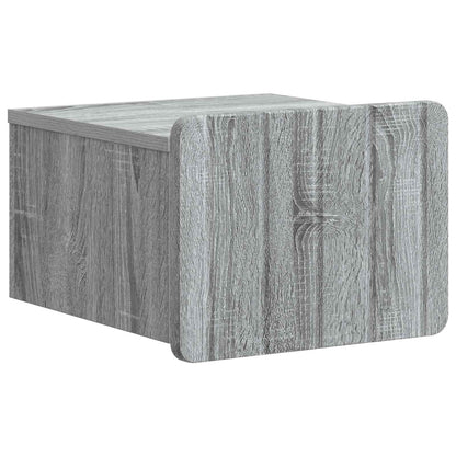 Mobiletto da notte a muro 2 pcs Grigio Sonoma 33 x 34,5 x 24 cm | homemem39