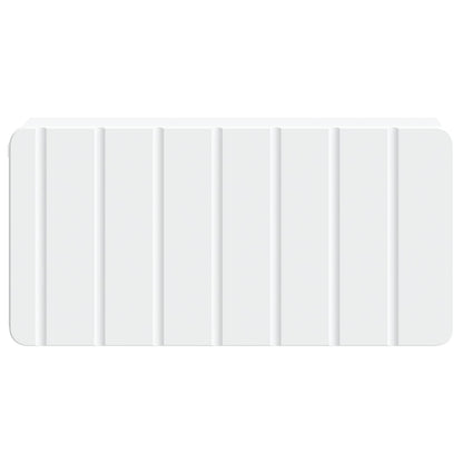 Mobiletto da notte a muro 2 pcs Bianco 49 x 34,5 x 24 cm | homemem39