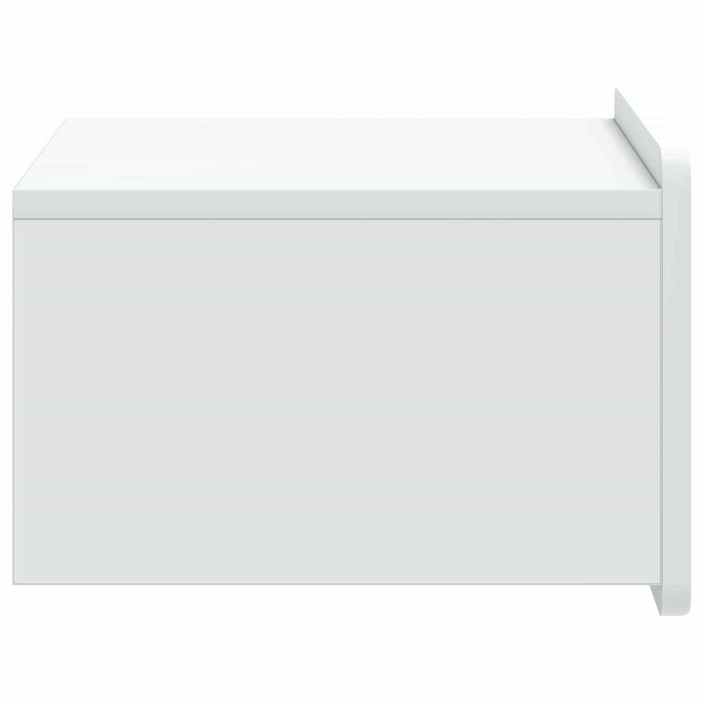 Mobiletto da notte a muro 2 pcs Bianco 49 x 34,5 x 24 cm | homemem39