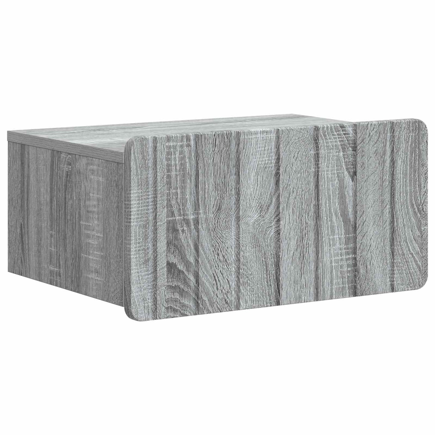 Mobiletto da notte a muro Grigio Sonoma 49 x 34,5 x 24 cm | homemem39