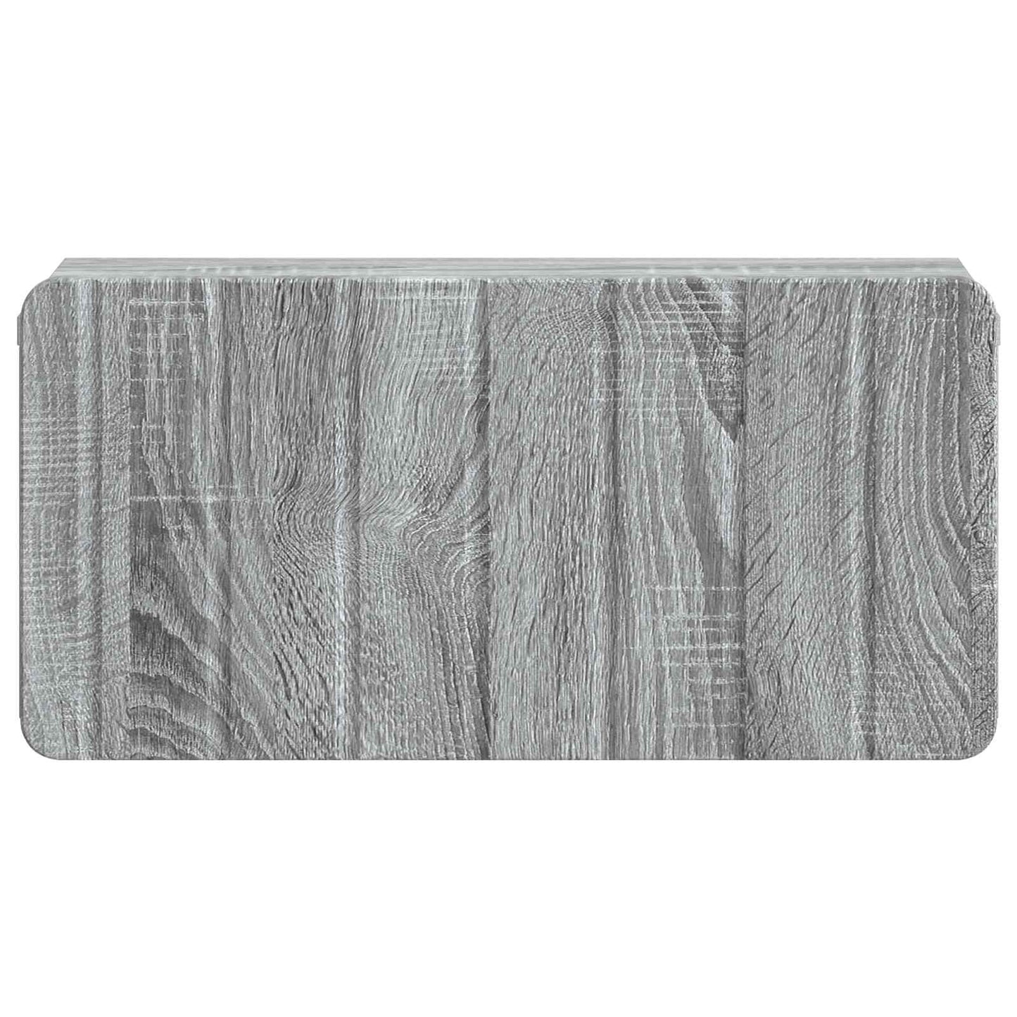 Mobiletto da notte a muro 2 pcs Grigio Sonoma 49 x 34,5 x 24 cm | homemem39