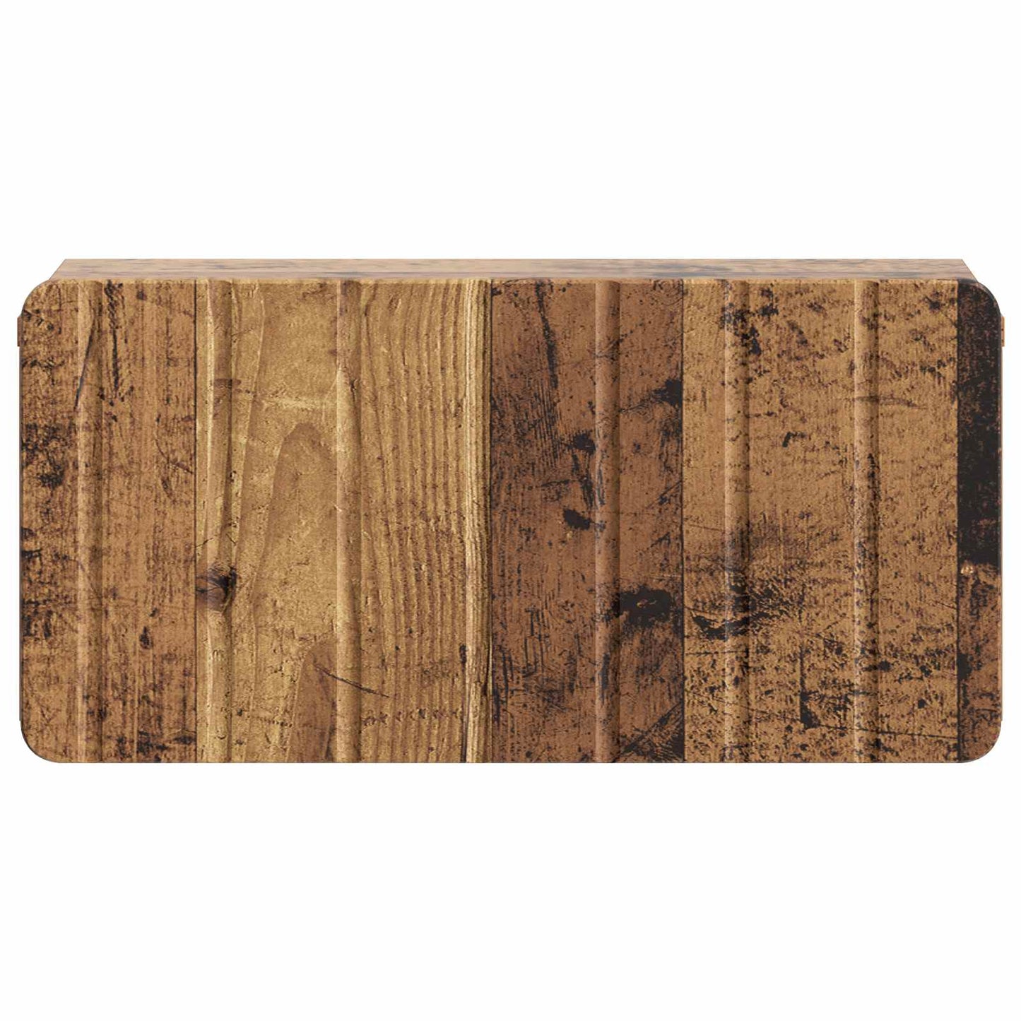 Mobiletto da notte a muro 2 pcs Legno antico 49 x 34,5 x 24 cm | homemem39