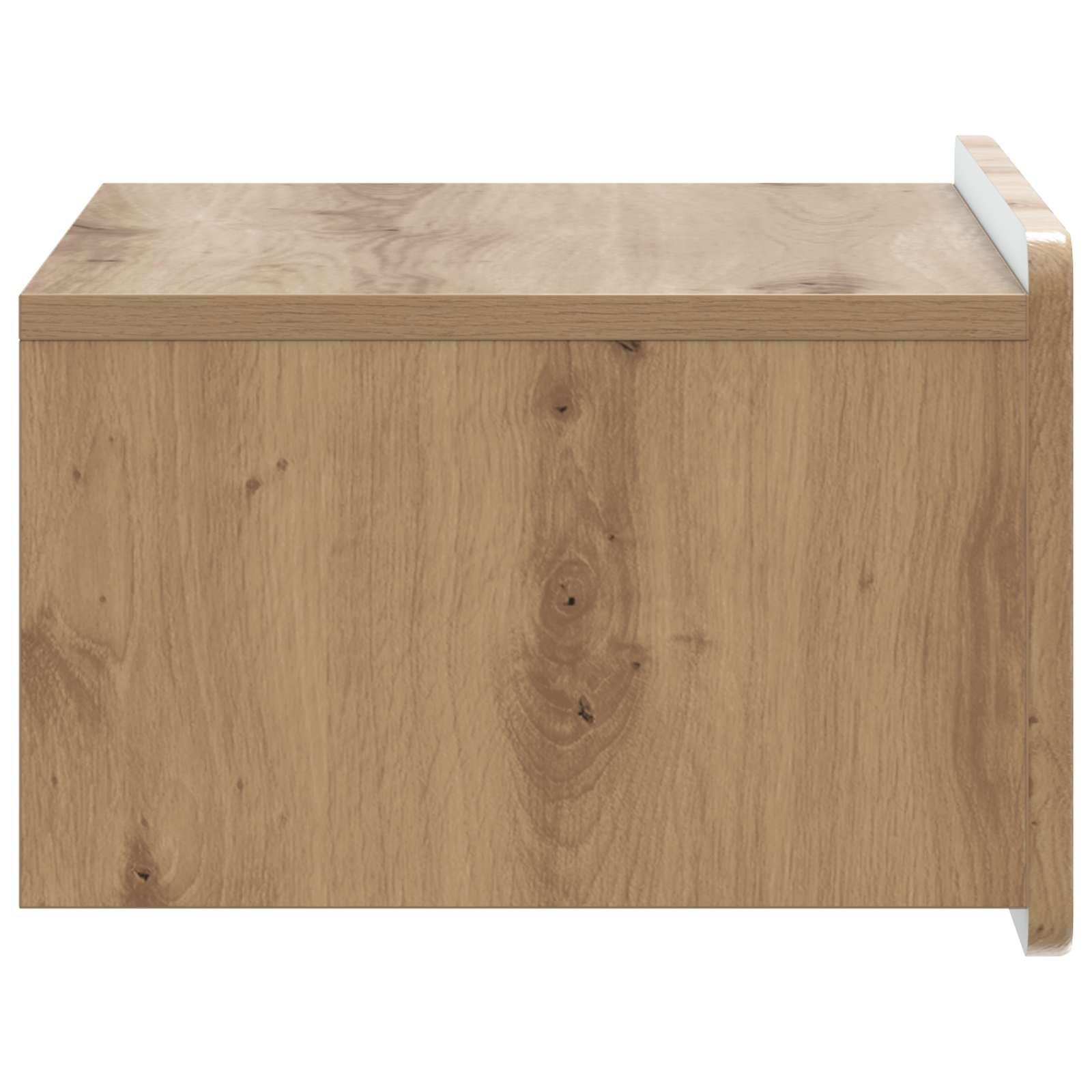 Mobiletto da notte a muro 2 pz Rovere Artigianale | homemem39