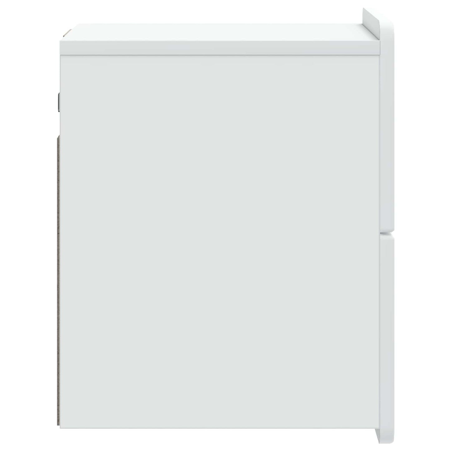 Mobiletto da notte a muro 2 pcs Bianco 33 x 34,5 x 43 cm | homemem39