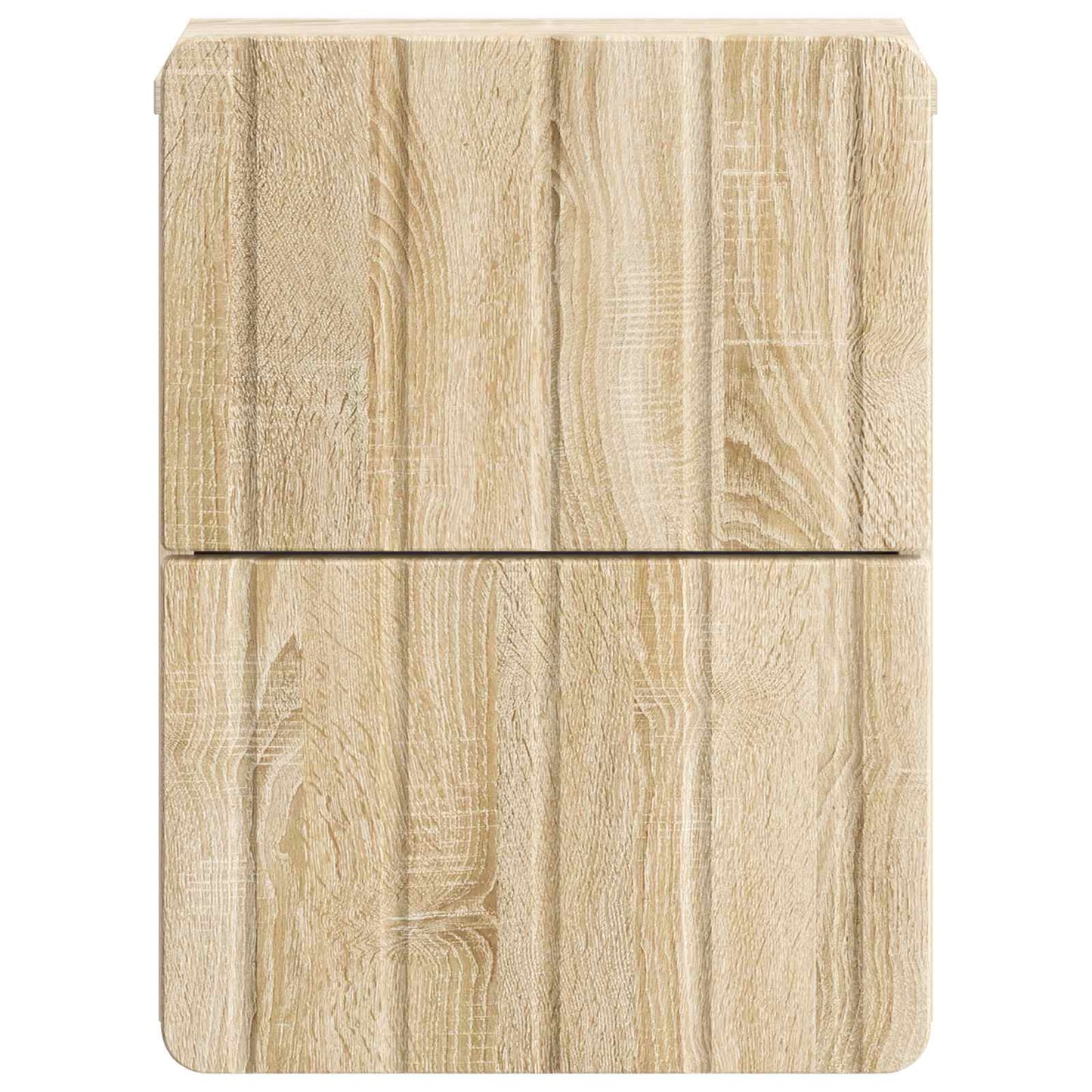 Mobiletto da notte a muro Rovere Sonoma 33 x 34,5 x 43 cm | homemem39