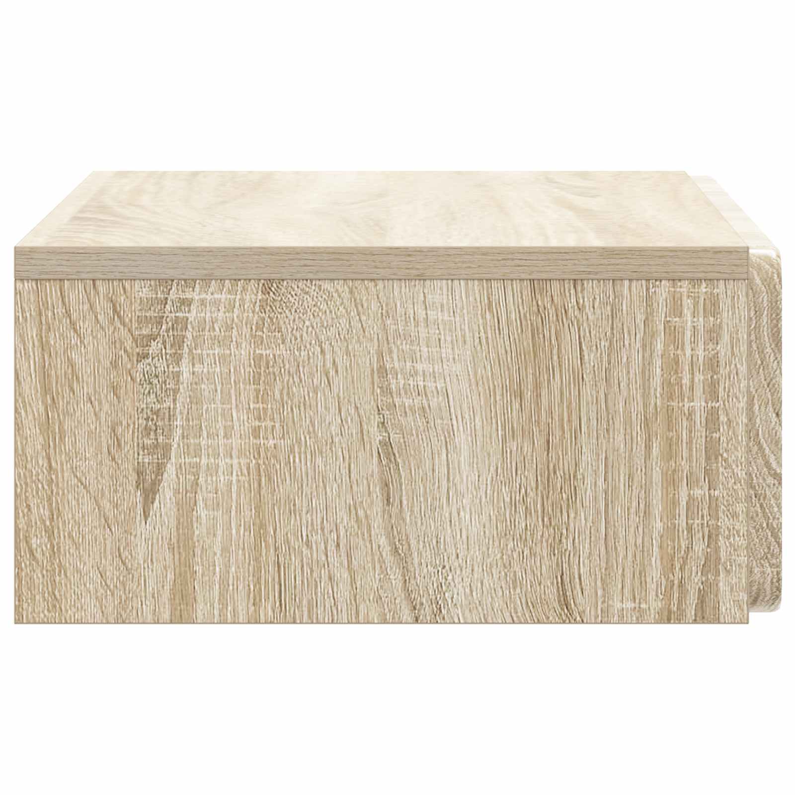 Tavolino da Parete Laterale Rovere Sonoma 59 x 34,5 x 17 cm | homemem39